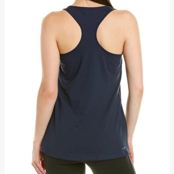 Spanx Transformation Top Tank side zip blue black Sz M - Picture 2 of 8